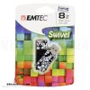 Emtec Swivel Flash Memory - 8GB