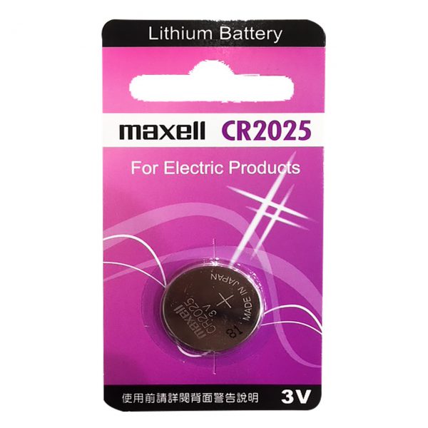باتری سکه ای مکسل مدل لیتیوم CR2025 بسته 1 عددی