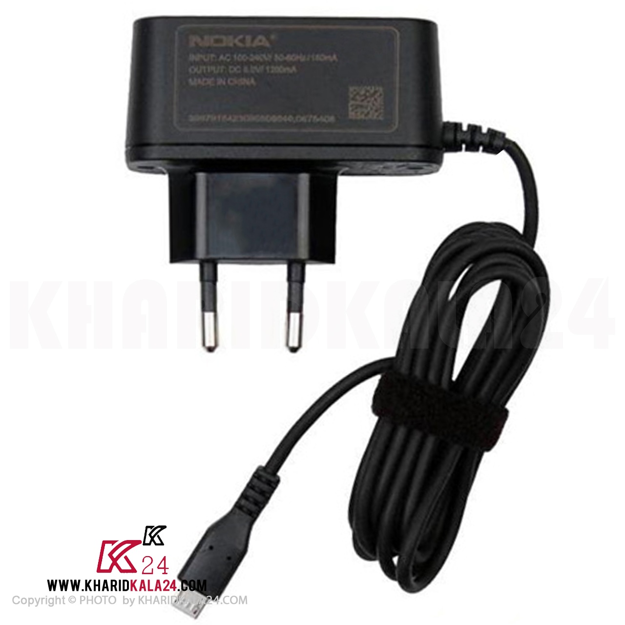 nokia ac4G-890ma-kharidkala24-No145 شارژر دیواری Nokia مدل AC-4G