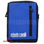کیف رو دوشی مناسب تبلت مدل roberto cavalli -bLUE