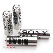 باتری نیم قلمی ۴ تایی سونی SONY AAA