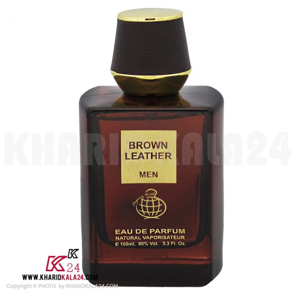 ادو پرفیوم مردانه فراگرنس ورد مدل Brown Leather حجم 100 میلی لیترkharidkala24-no125