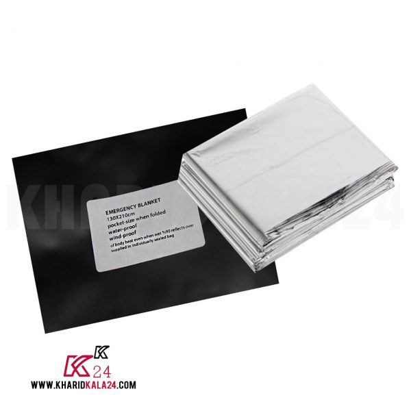 پتو نجات وامداد تایم مدل EMERGENCY BLANKET سایز 130x210 سانتی متر-خریدکالا24