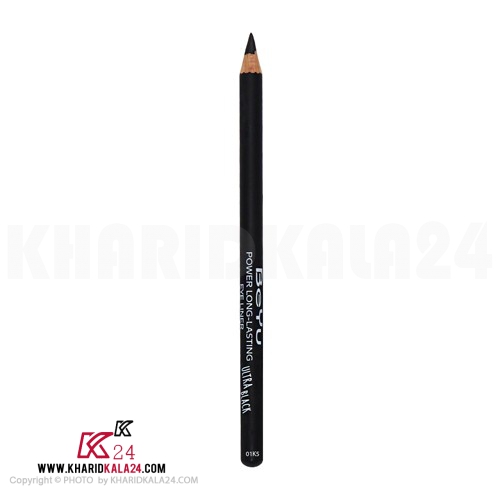 مداد چشم بادوام بیو مدل Power Long Lasting Ultra Black 01K5 - خیلی مشکی