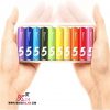 باتری قلمی شیائومی بسته 10 عددی مدل رنگین کمان