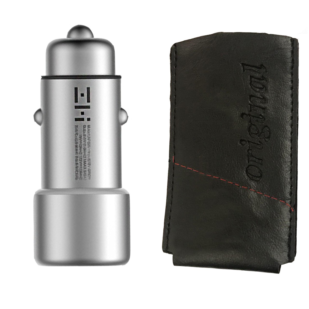 شارژر فندکی شیاومی مدل ZMI AP821 فست شارژ همراه با کیف Xiaomi Zmi Car Charger QC3.0 AP821 with bag