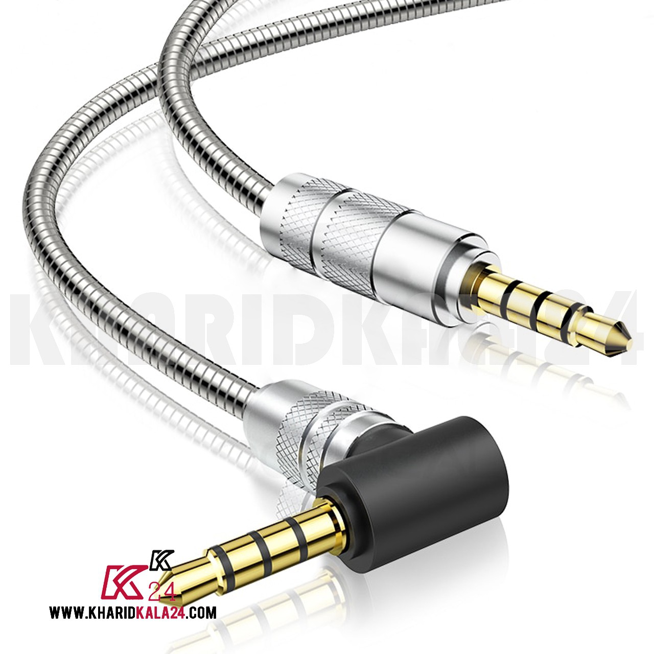 ROMAN-3.5MM-1M-MODEL-RA2-kharidkala24-no1262222- Roman RA-2 Audio Cable 1m