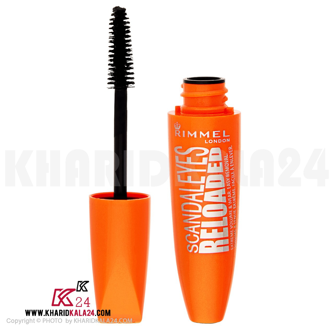 scandaleyes-reloaded-RIMMEL LONDON-kharidkala24-NO1255 ریمل حجم دهنده ریمل لاندن مدل Scandaleyes Reloaded
