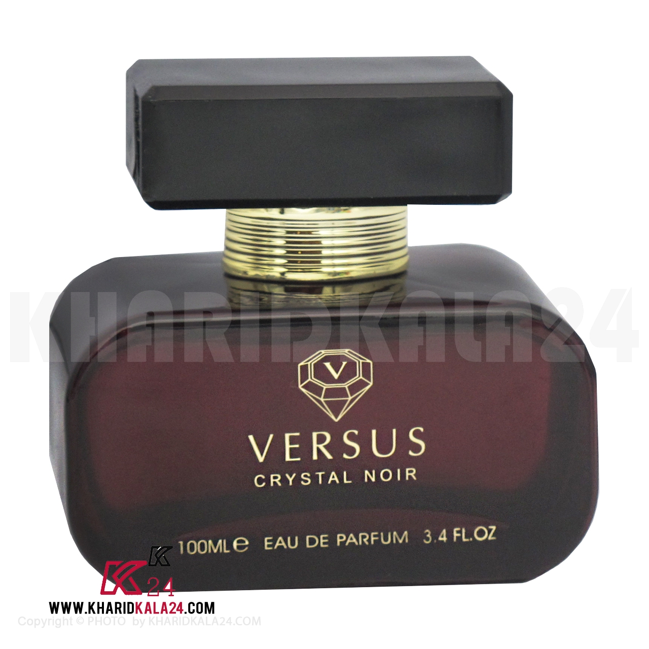 ادوپرفیوم زنانه فراگرنس ورد مدل VERESUS CRYSTAL NOIR حجم 100 میلی لیتر -kharidkala24-no1277