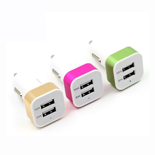 car charger 2 port kharidkala24 شارژر فندکی دو پورت مدل YZS-3