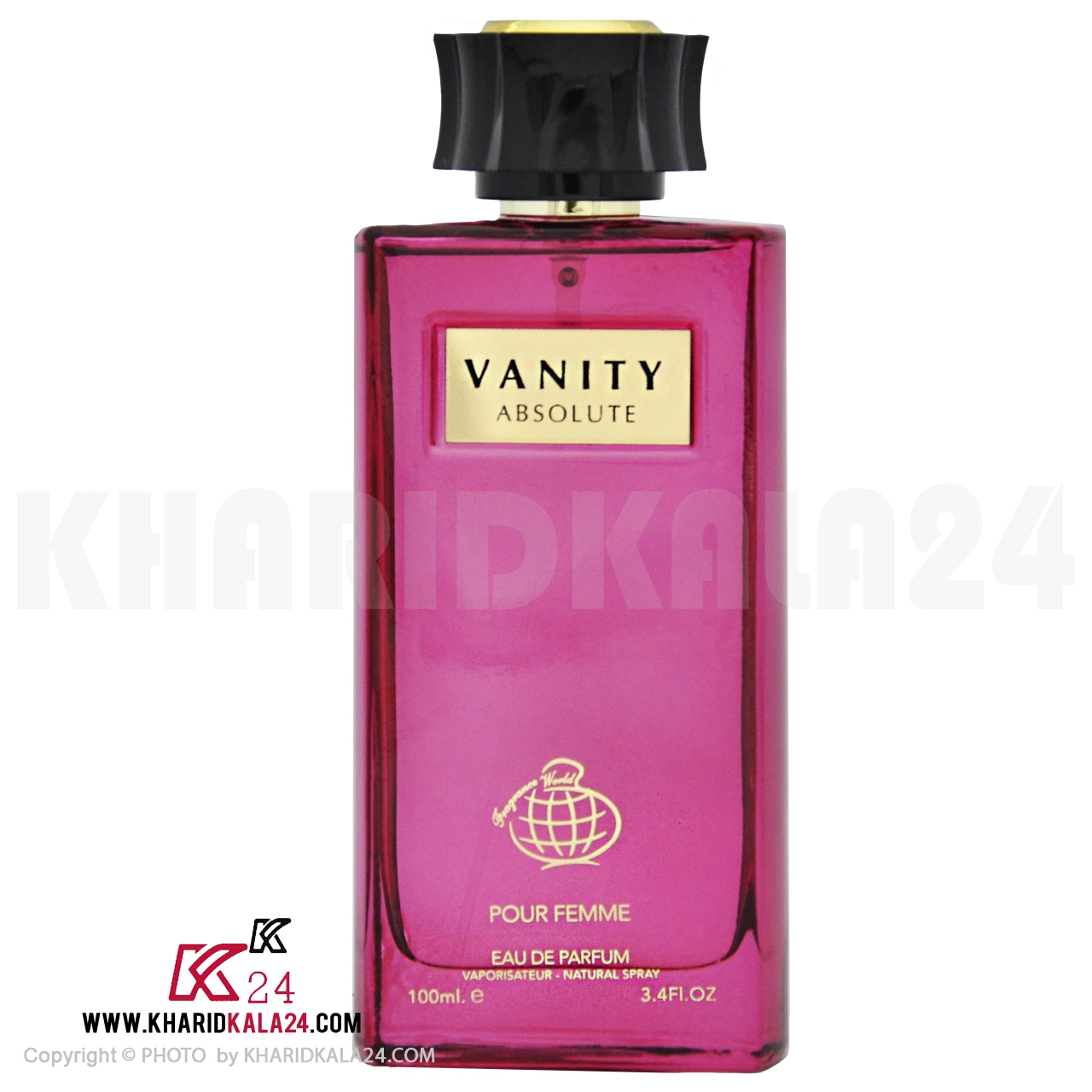 ادوپرفیوم زنانه فراگرنس ورد مدل vanity absolute