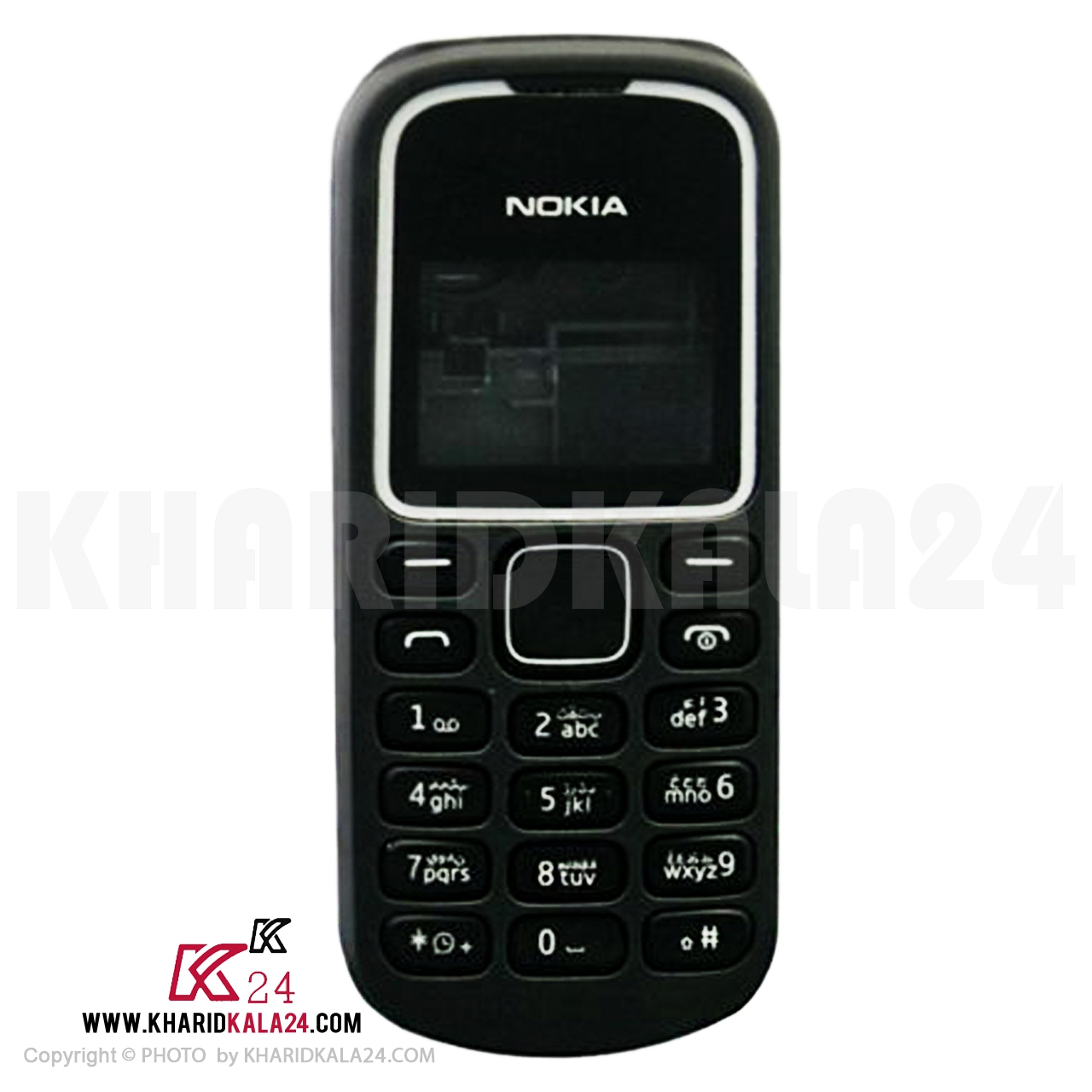 قاب موبایل نوکیا مدل 1280-black-kharidkala24-no125