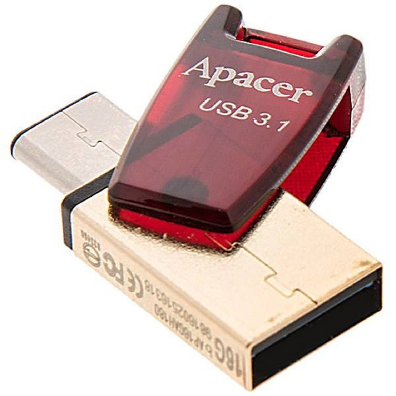 Apacer AH-180 USB Type-C Flash Memory - 64GB