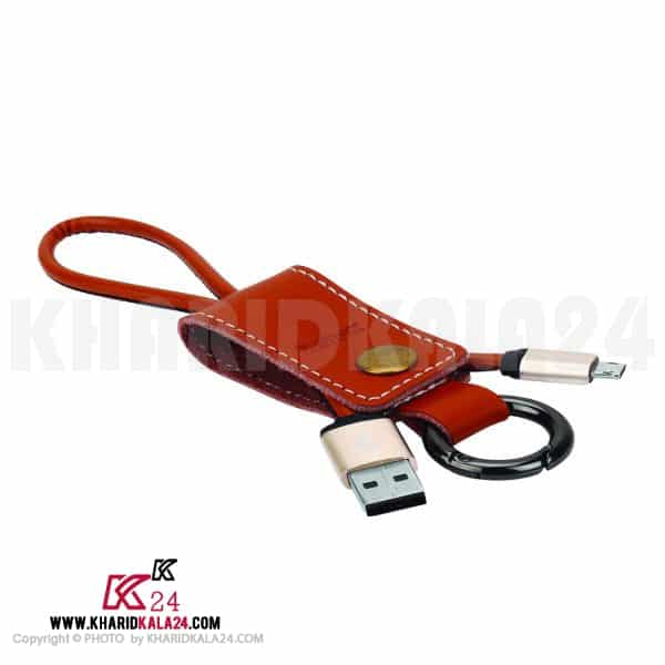 کابل میکرو یو اس بی ریمکس مدل RC 034m طول 0.3 متر رنگ قهوه ای شماره 1