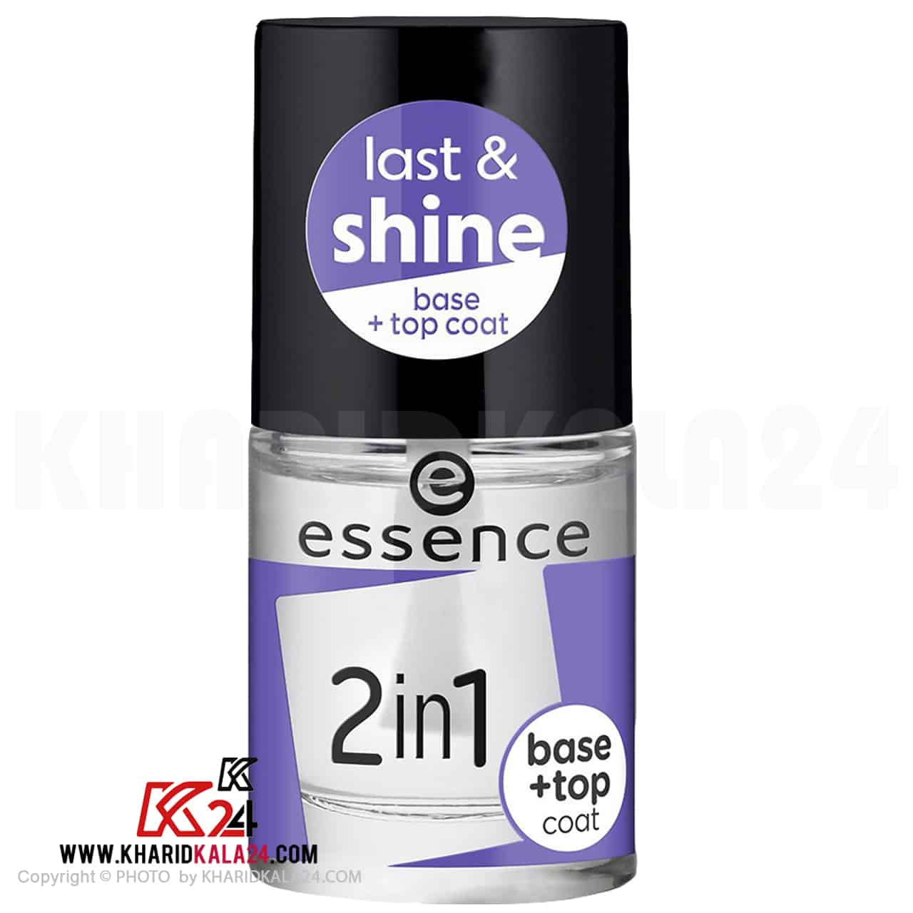 Essence 2 in 1 Base and Top Coat shine -kharidkala24 -no 2
