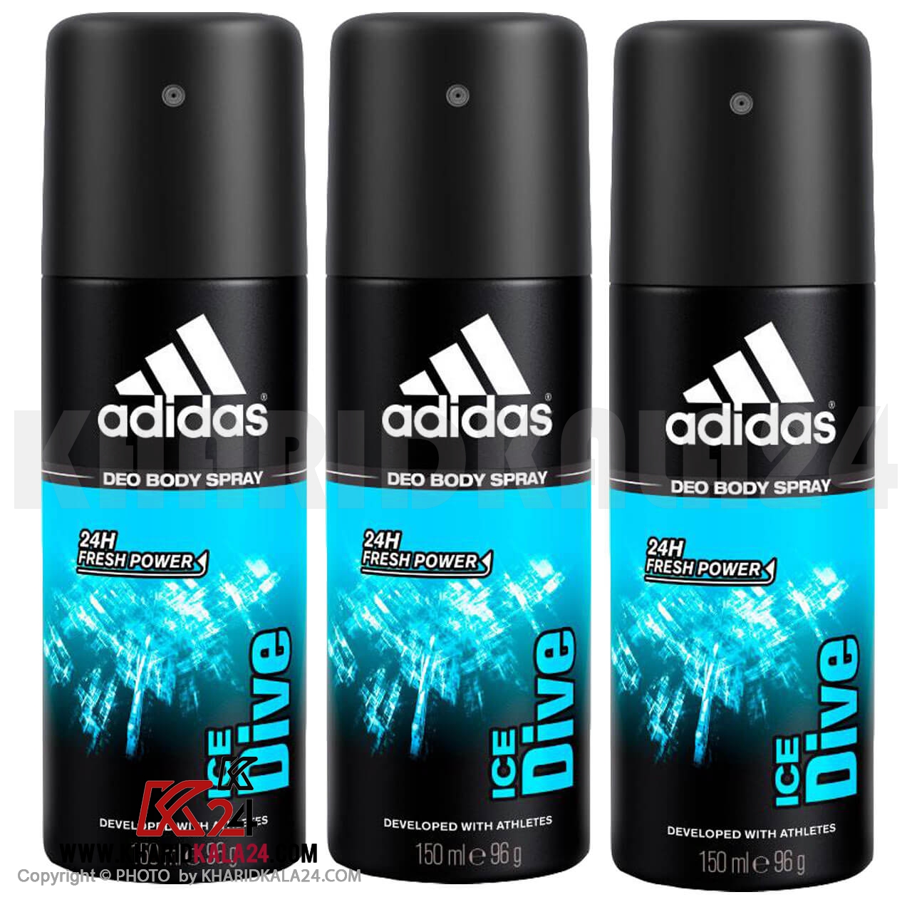 adidas-ice-dive-spray-150-ml---3pcs--no3 اسپری ضد تعریق مردانه آدیداس مدل Ice Dive حجم 150 میلی لیتر مجموعه 3 عددی