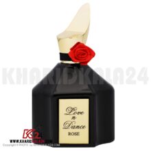 ادو پرفیوم زنانه فراگرنس ورد مدل Love n Dance Rose حجم 100 میلی لیتر