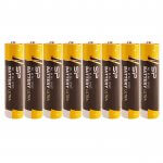 باتری نیم قلمی سیلیکون پاور مدل Alkaline Ultra بسته 8 عددی