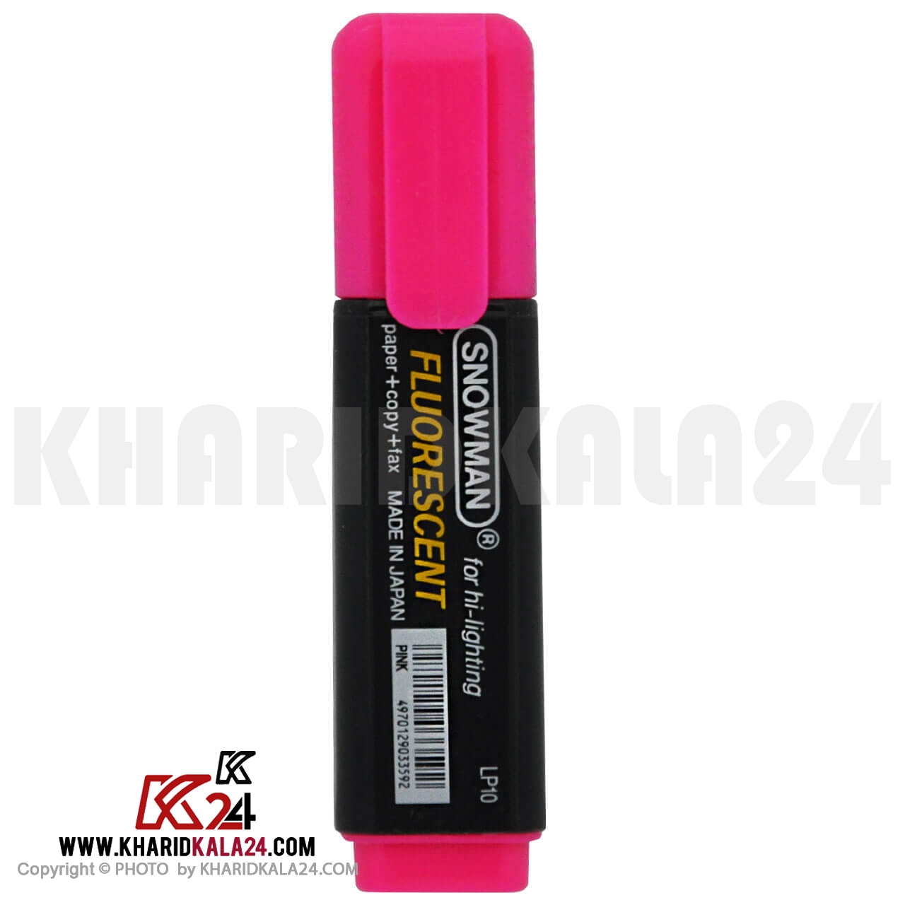Snowman-Fluorescent-LP10-Textliner-Highlighter ماژیک علامت زن اسنومن مدل LP-10