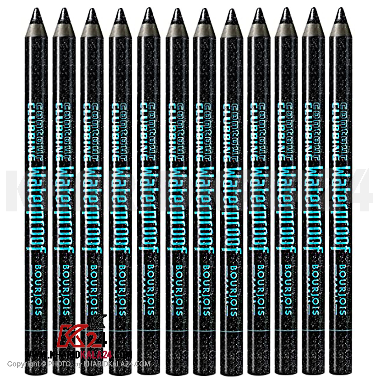 مداد چشم بورژوآ مدل Contour Clubbing Waterproof 48 مجموعه 12 عددی