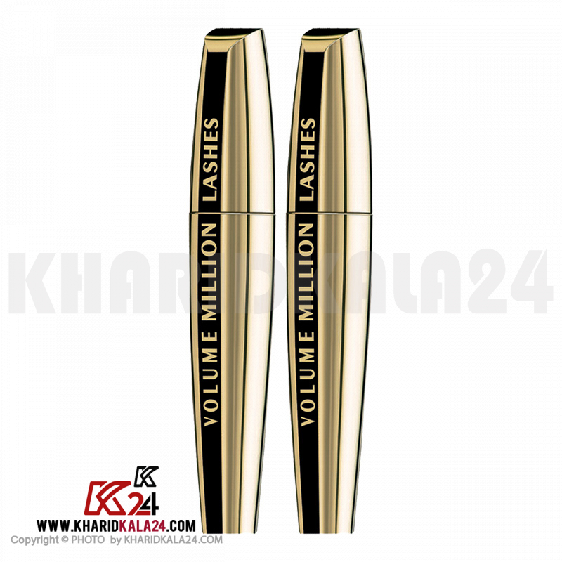 ریمل حجم دهنده لورآل مدل Million Lashes مجموعه 2 عددی ریمل حجم دهنده لورآل مدل Million Lashes مجموعه 2 عددی