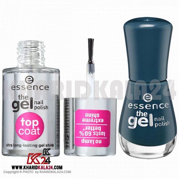 تاپ کات اسنس مدل Gel Nails به همراه لاک ناخن اسنس سری The Gel شماره 105