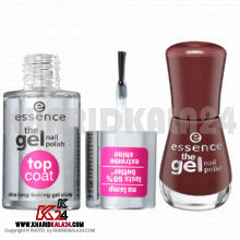 تاپ کات اسنس مدل Gel Nails به همراه  لاک ناخن اسنس سری The Gel شماره 108