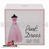 ادو پرفیوم زنانه فراگرنس ورد مدل Pink Dress حجم 80 میلی لیتر تصویر جعبه