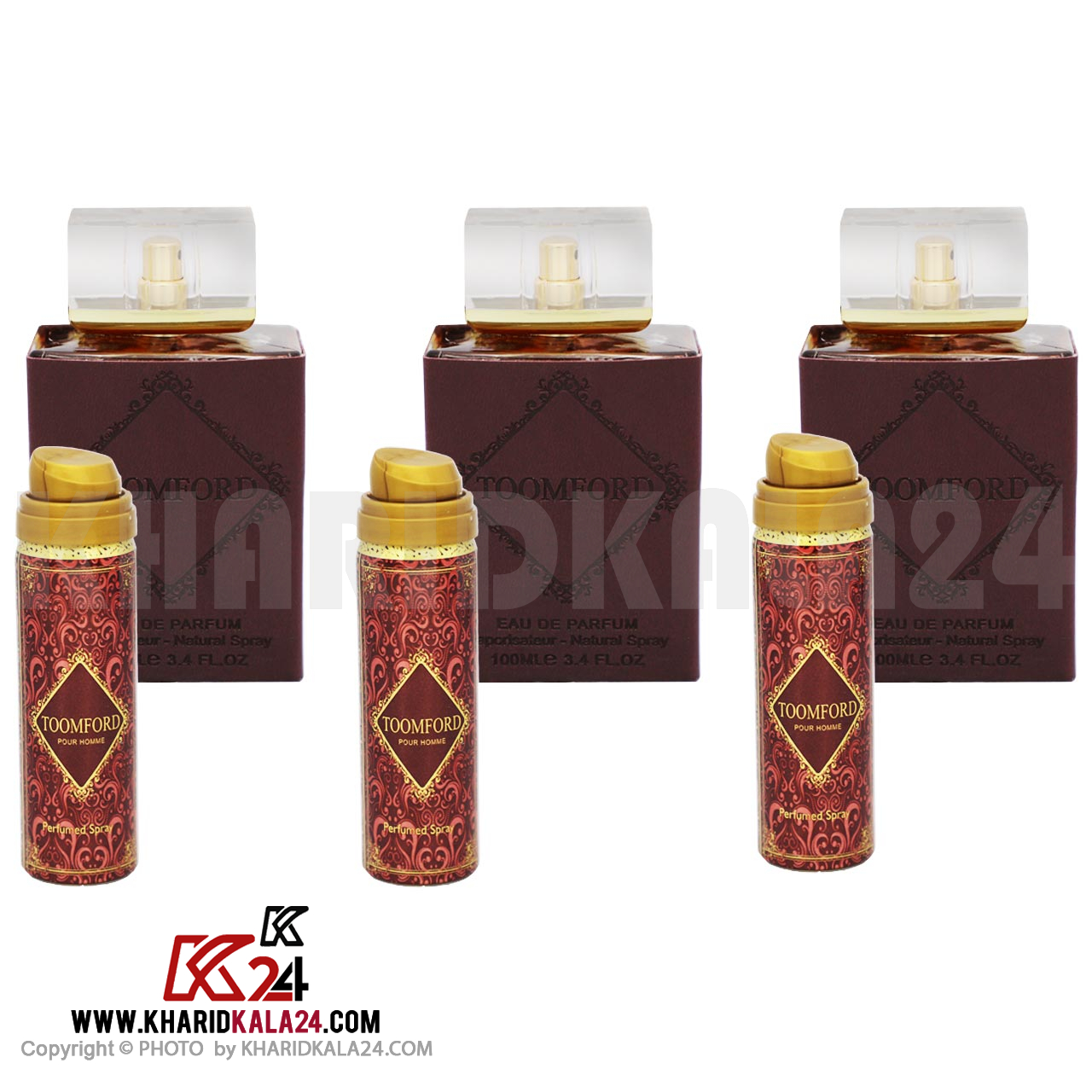 Fragrance-World-toom-ford-Eau-De-Parfum-For-men-100ml-With-Spray-3pcs ادو پرفیوم مردانه فراگرنس ورد مدل Toomford حجم 100 میلی لیتر به همراه اسپری مجموعه 3 عددی