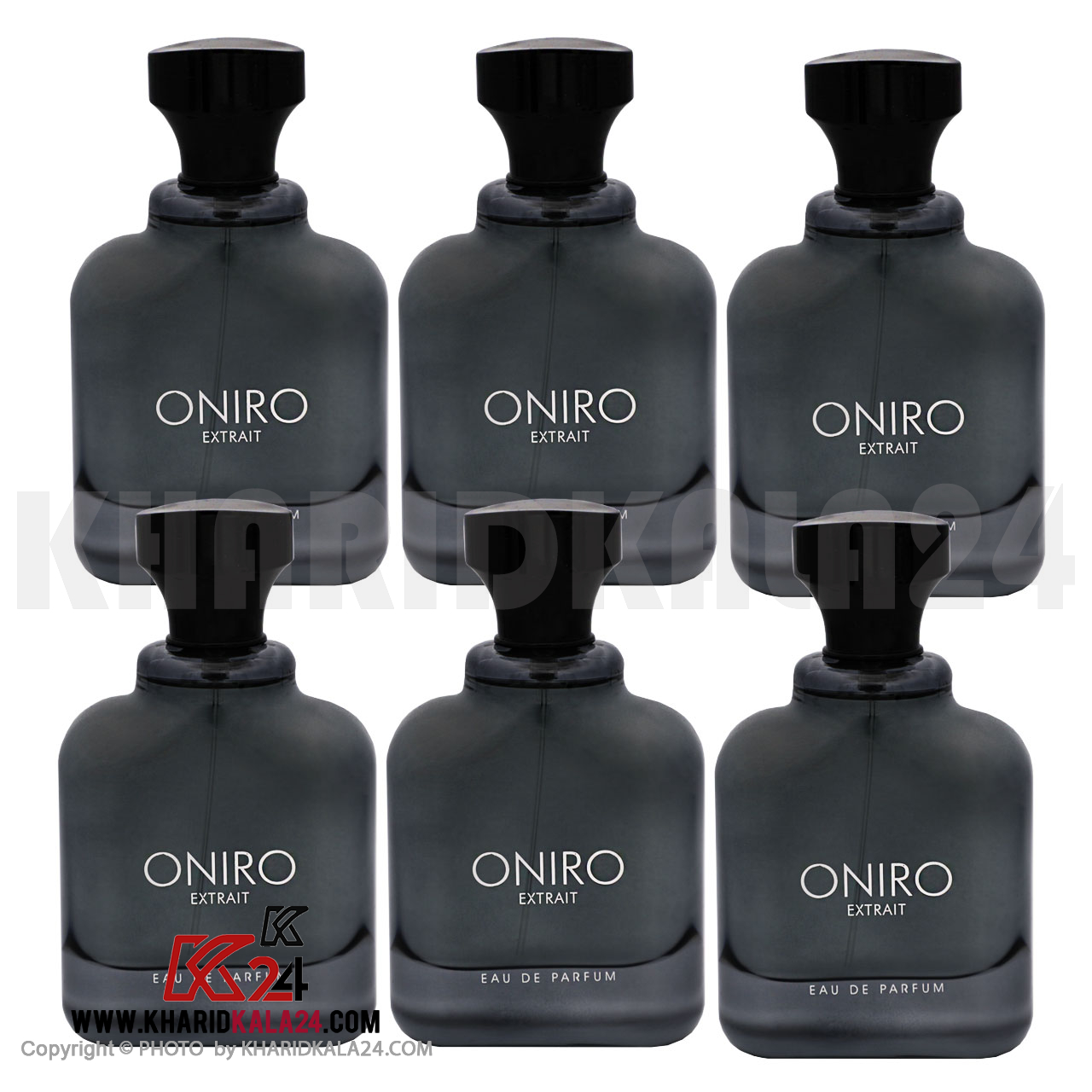 fragrance-world-oniro-extrait-eau-de-parfum-100ml--6PCS ادو پرفیوم مردانه فراگرنس ورد مدل Oniro Extrait حجم ۱۰۰ میلی لیتر مجموعه 6 عددی
