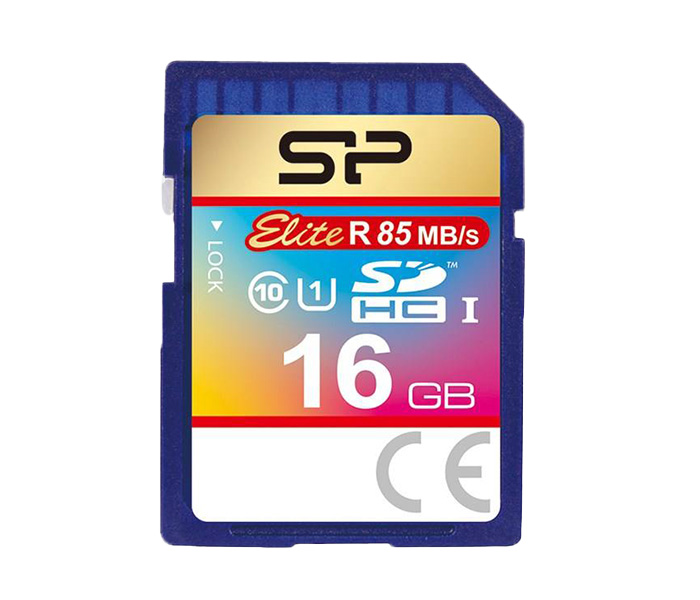 کارت حافظه SDHC سیلیکون پاور کلاس 10 - 16 گیگابایت