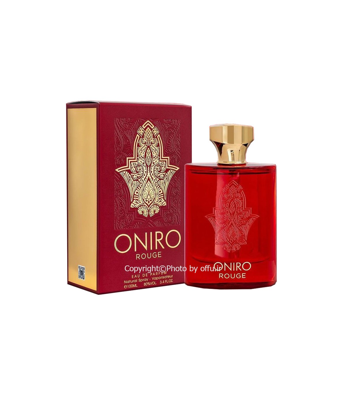 ادو پرفیوم فراگرنس ورد مدل Oniro Rouge حجم 100 میلی لیتر ادو پرفیوم فراگرنس ورد مدل Oniro Rouge حجم 100 میلی لیتر