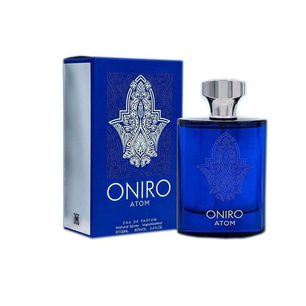 ادو پرفیوم مردانه فراگرنس ورد مدل Oniro Atom حجم 100 میلی لیتر ادو پرفیوم مردانه فراگرنس ورد مدل Oniro Atom حجم 100 میلی لیتر