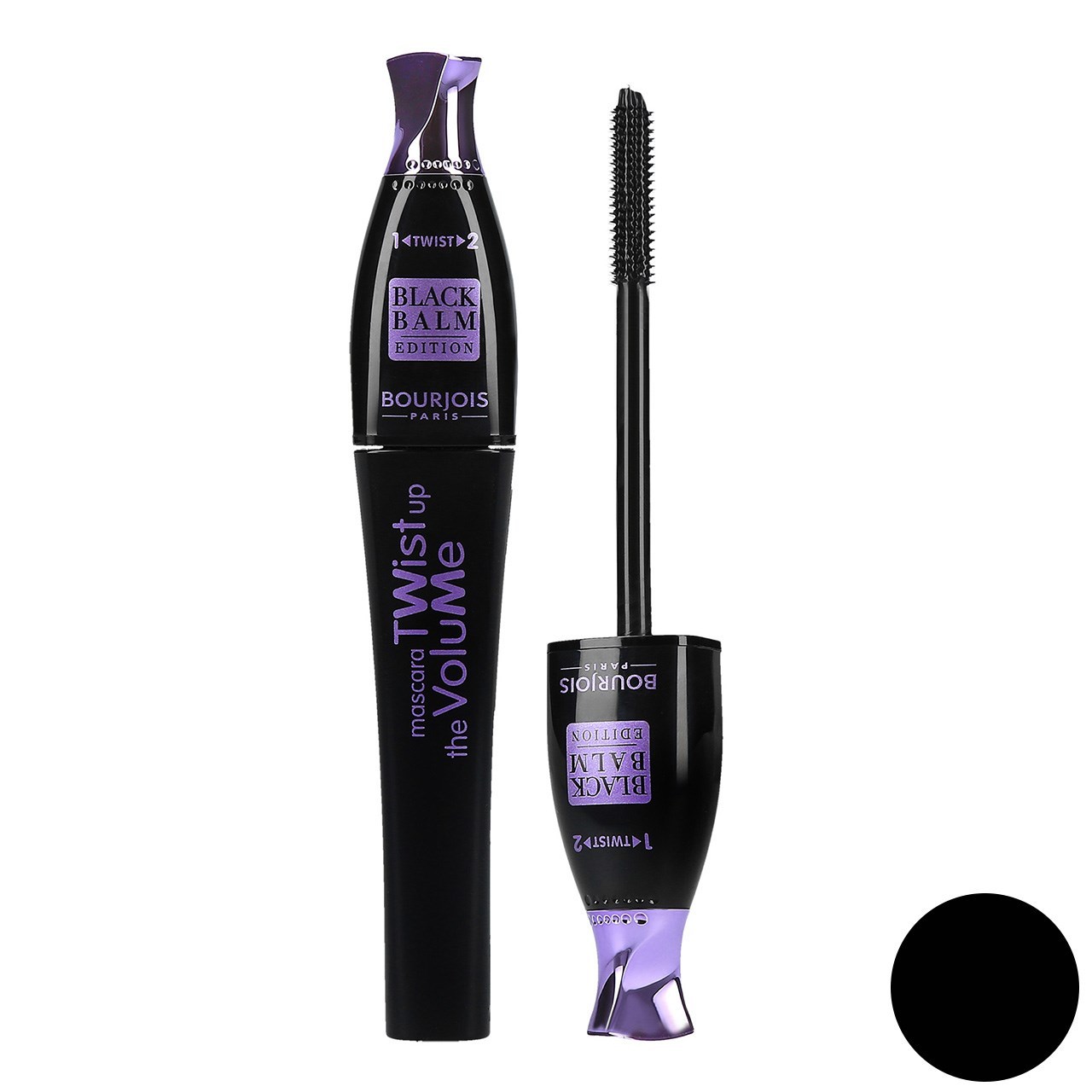 ریمل حجم دهنده بورژوا سری Twist-Up مدل Black Balm ریمل حجم دهنده بورژوا سری Twist-Up مدل Black Balm