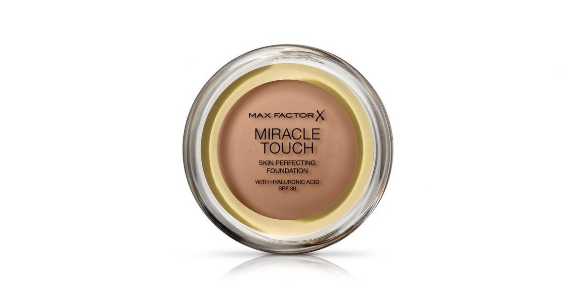 اوتلت کرم پودر مکس فکتور مدل Miracle Touch شماره 085 حاوی هیالورونیک اسید و SPF30