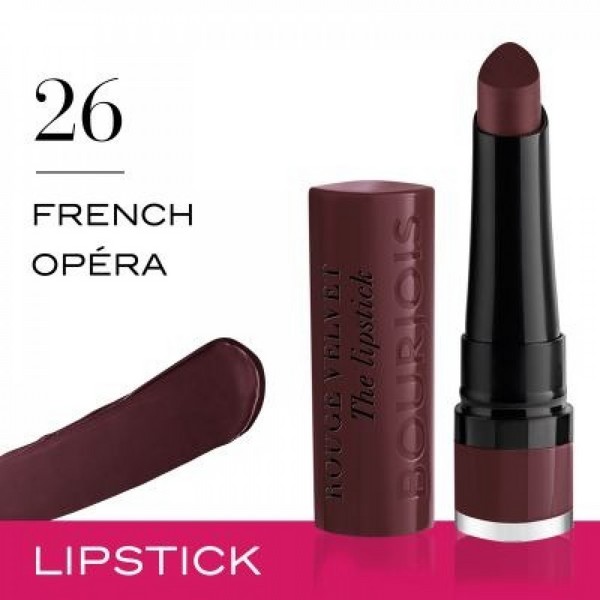 اوتلت رژ لب جامد بورژوا مدل Rouge Velvet شماره 26