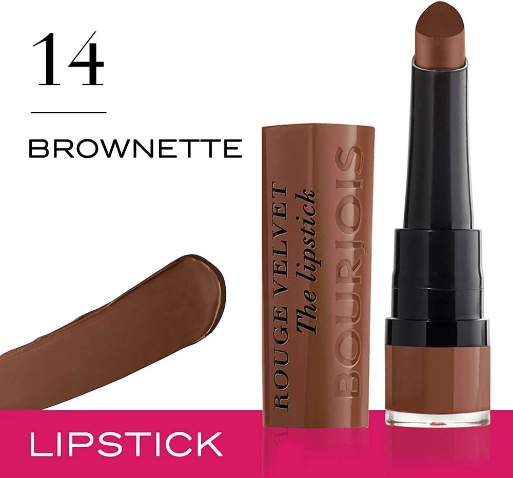 Bourjois Rouge Velvet The Lipstick Brownette No.14