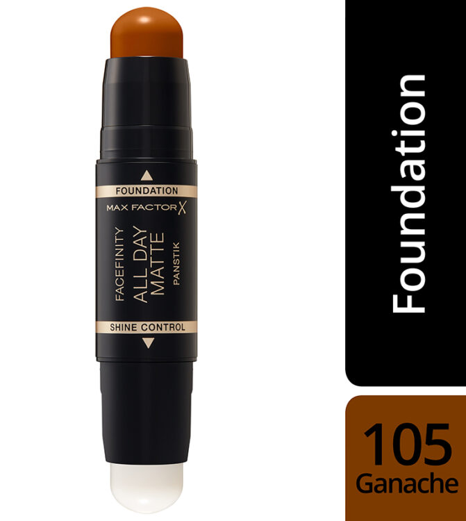 کرم پودر استیکی دوسر مکس فکتور مدل ALL DAY MATTE شماره 105