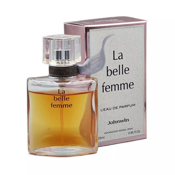 عطر جیبی زنانه جانوین مدل La belle femme کد 839 حجم 25 میلی لیتر