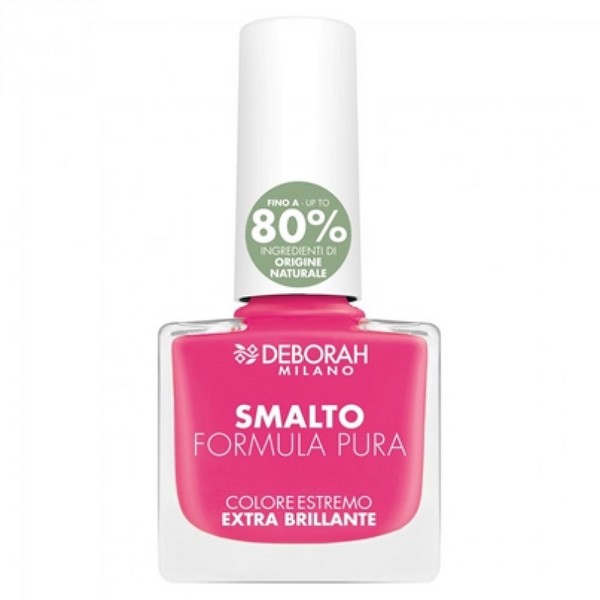 لاک ناخن دبورا میلانو مدل Formula Pura شماره 07 با 80٪ ترکیبات طبیعی